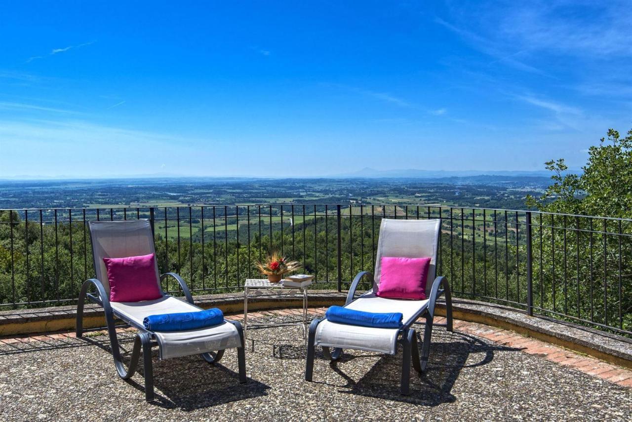 Villa Il Sole Civitella in Val di Chiana Zewnętrze zdjęcie